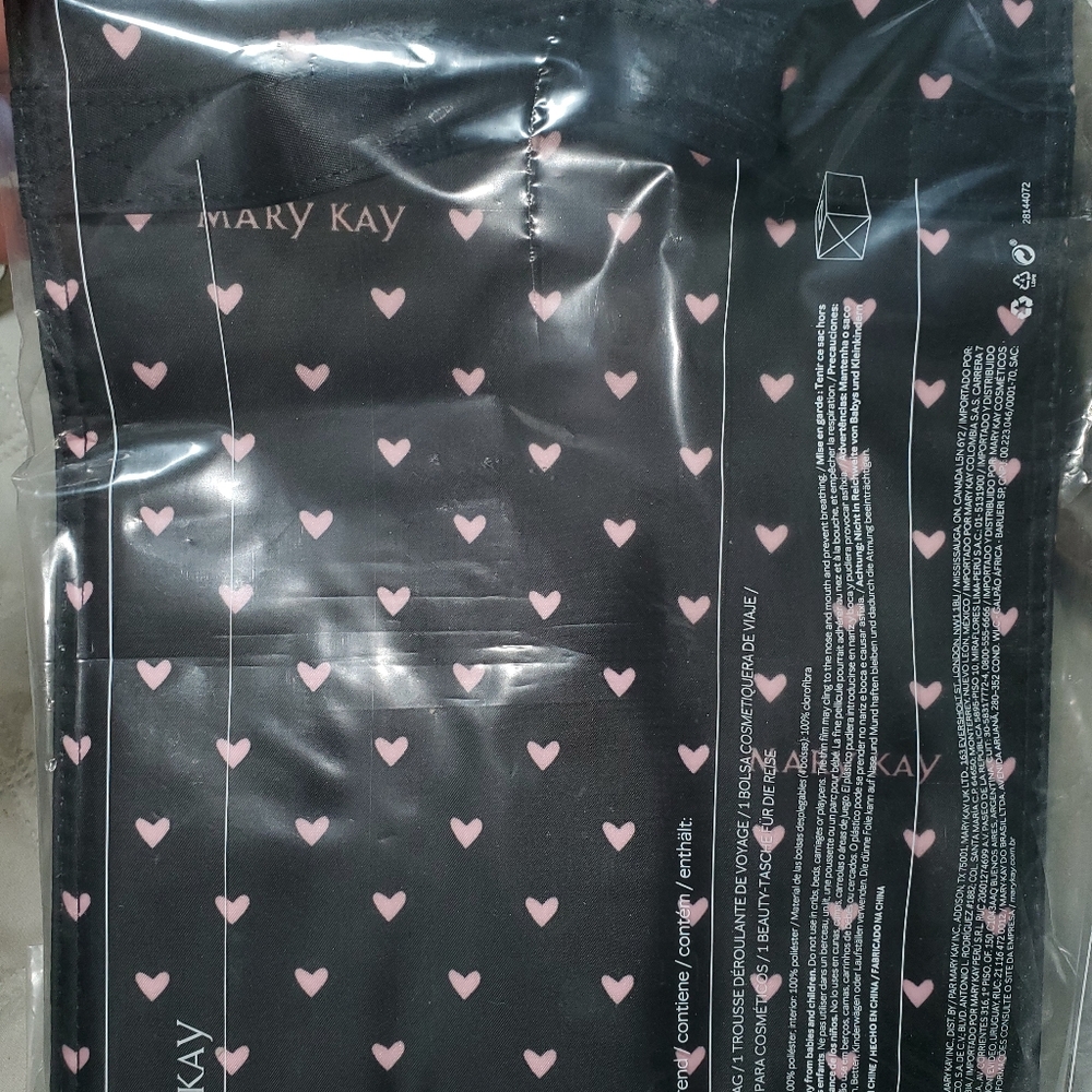 Mary Kay travel roll up makeup bag